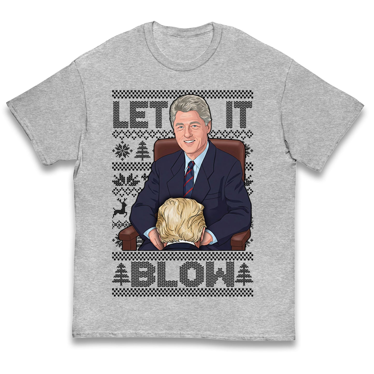 Bill Clinton Christmas Kids T Shirt