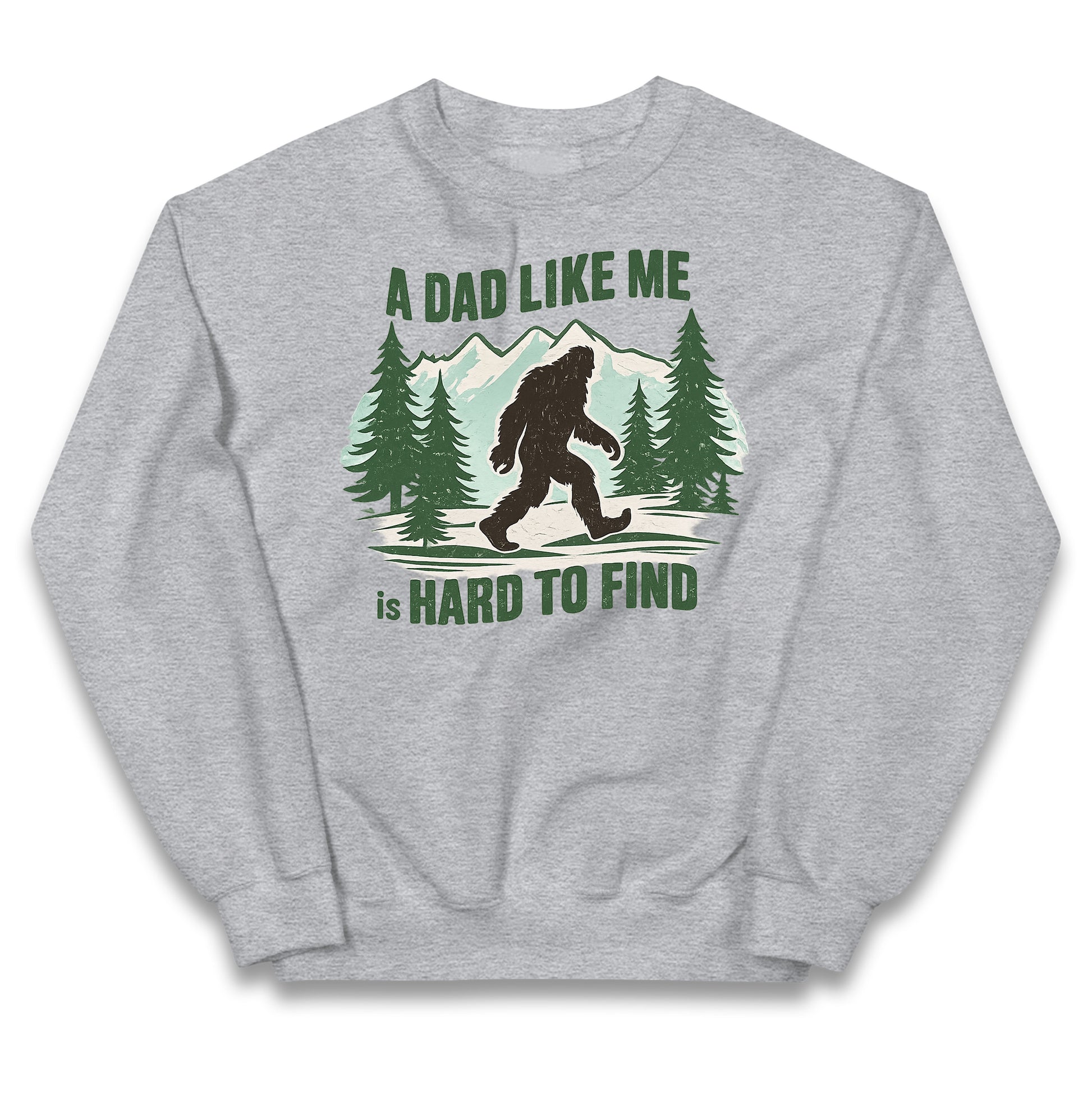 Retro Funny Bigfoot Dad Kids Jumper 