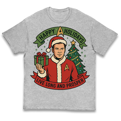 Star Trek Christmas Kids T Shirt