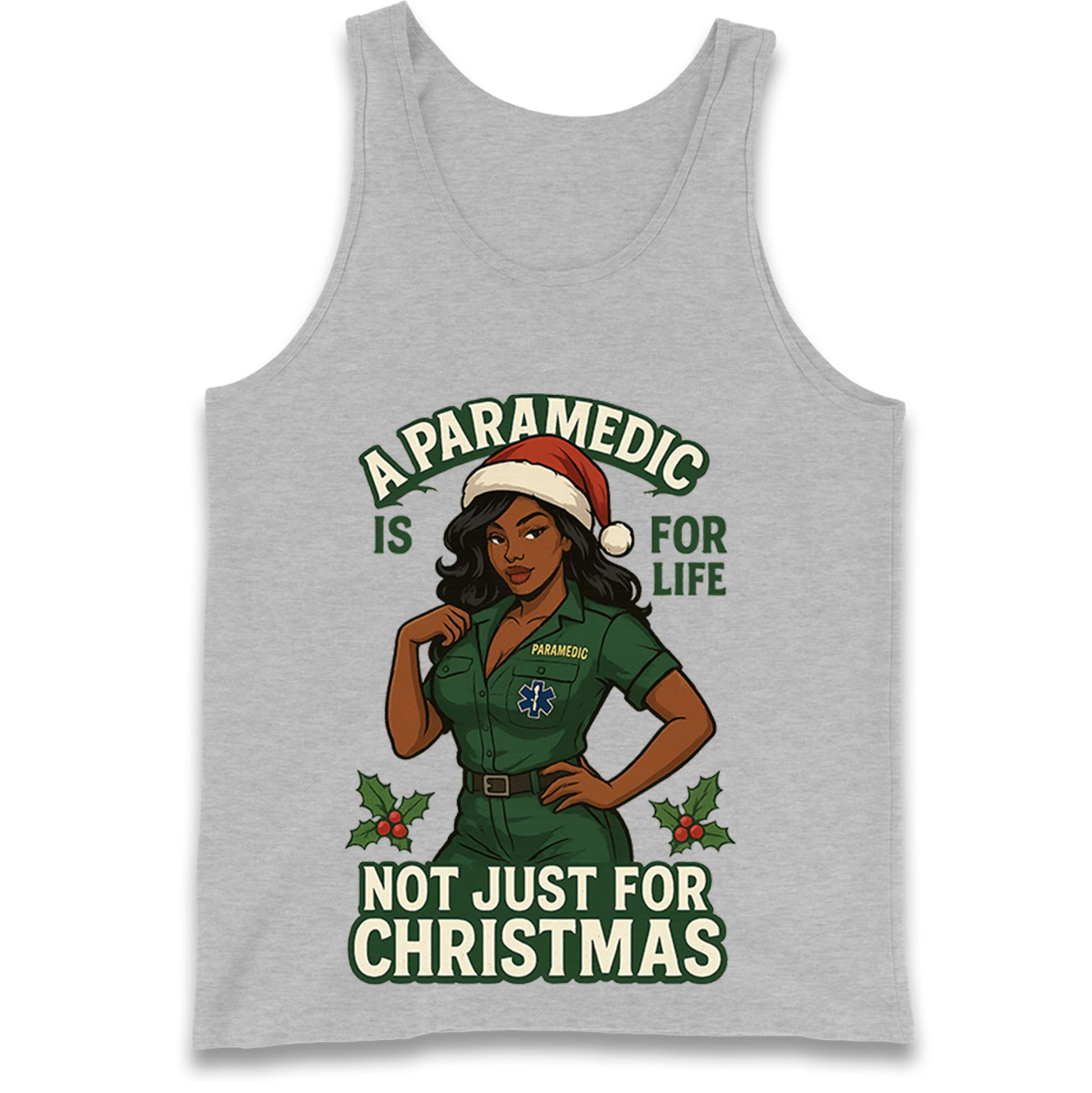 Paramedic Xmas Tank Top