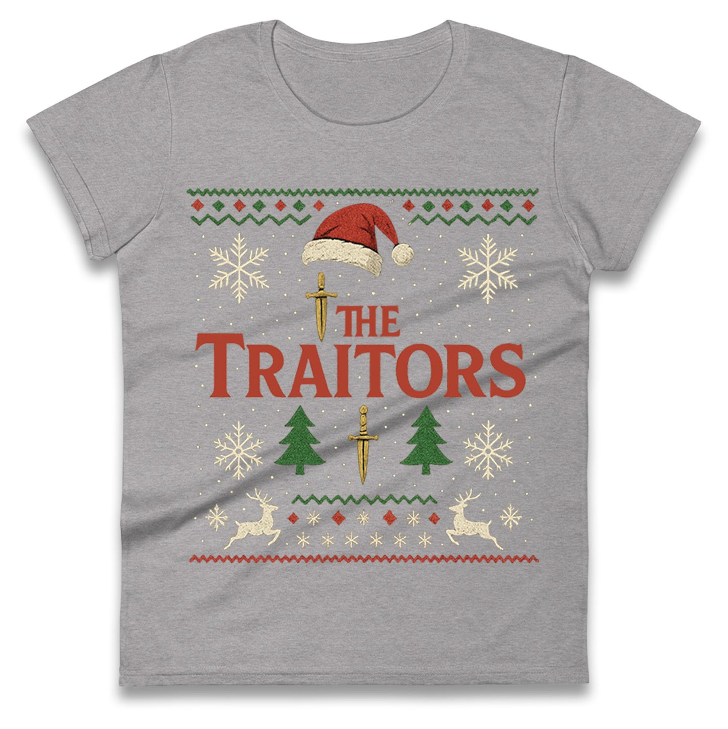 The Traitors Christmas Ladies T Shirt
