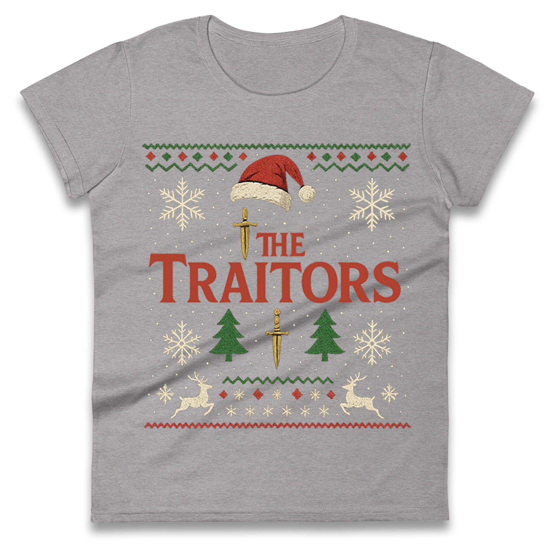 The Traitors Christmas Ladies T Shirt