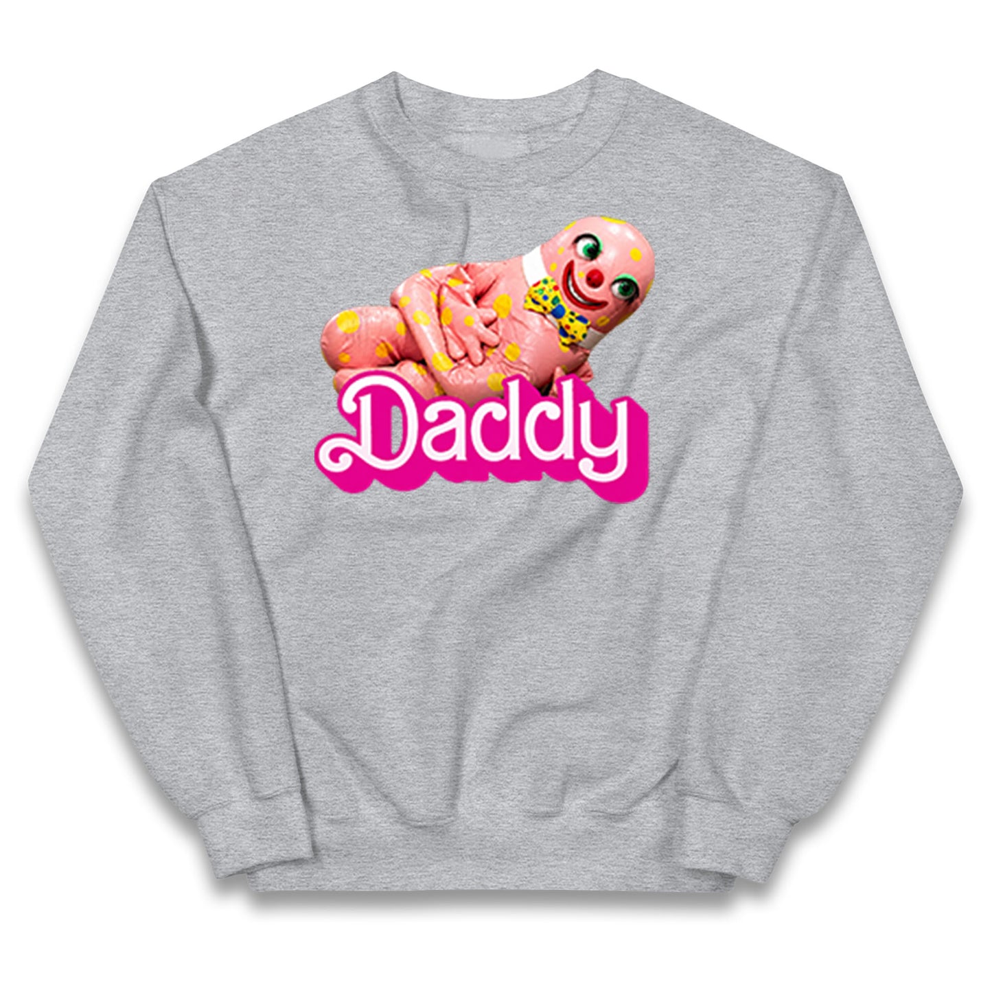 Funny Mr Blobby Daddy 90s Retro Kids Jumper
