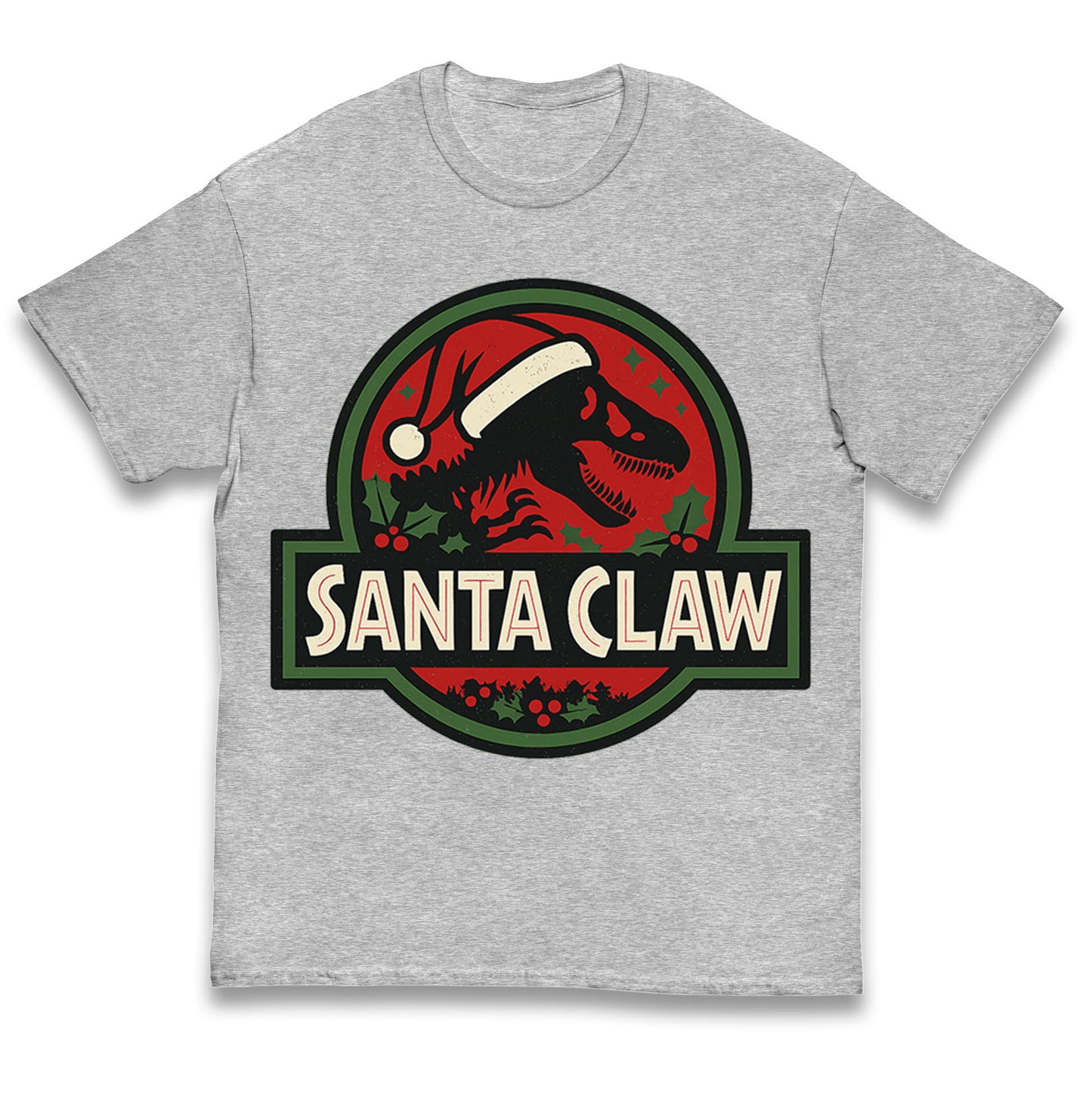 Jurassic Park Christmas Kids T Shirt 