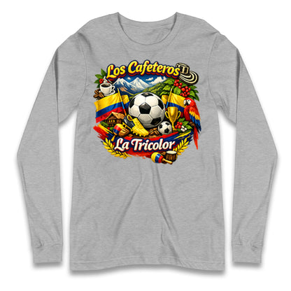 Colombia Football Longsleeve T Shirt