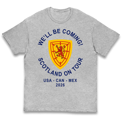 Scotland World Cup 2026 Kids T Shirt 