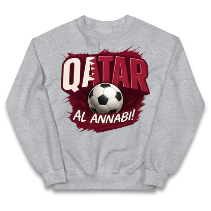 Qatar Retro World Cup Kids Jumper