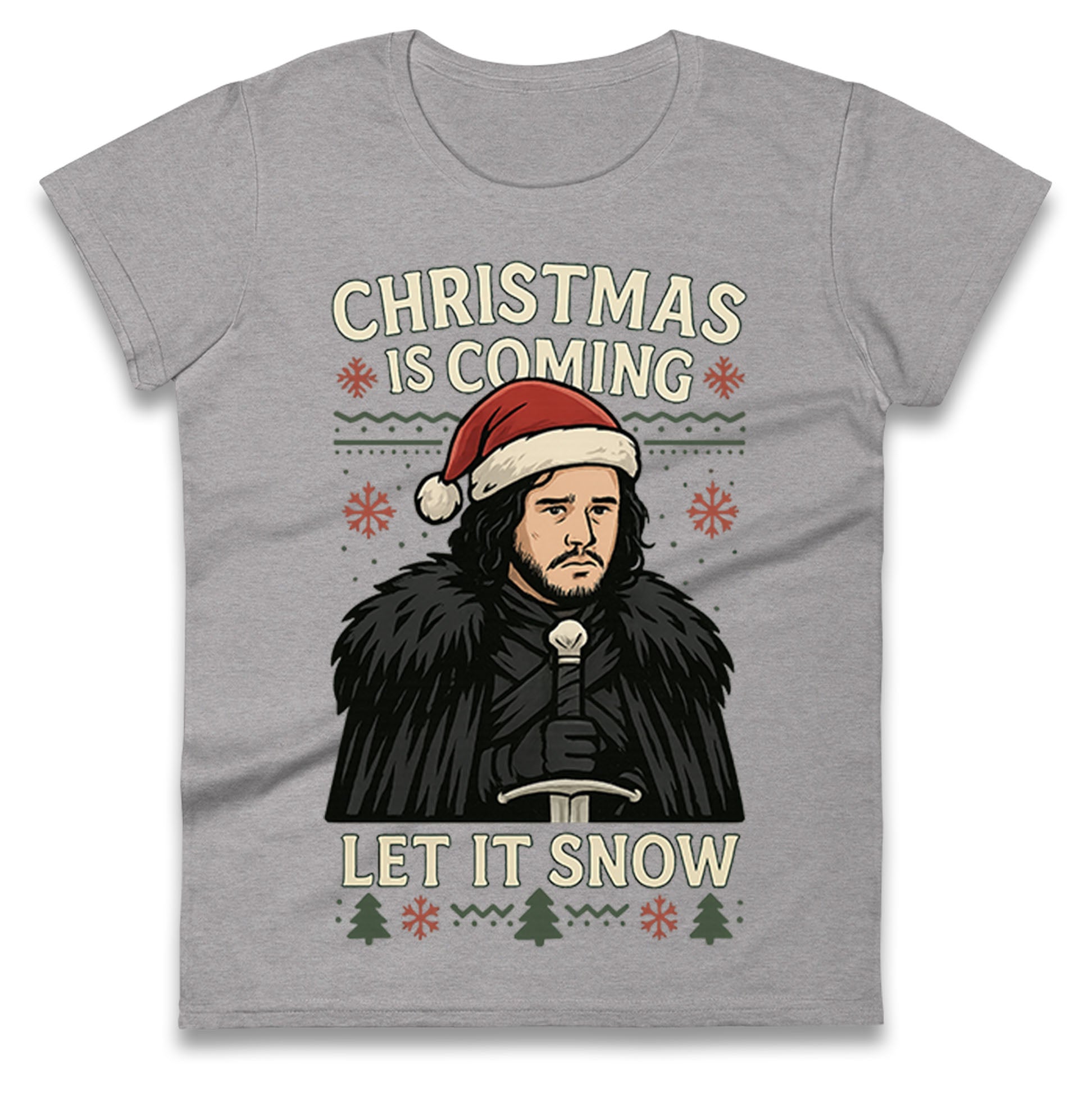 Game of Thrones Christmas Ladies T Shirt