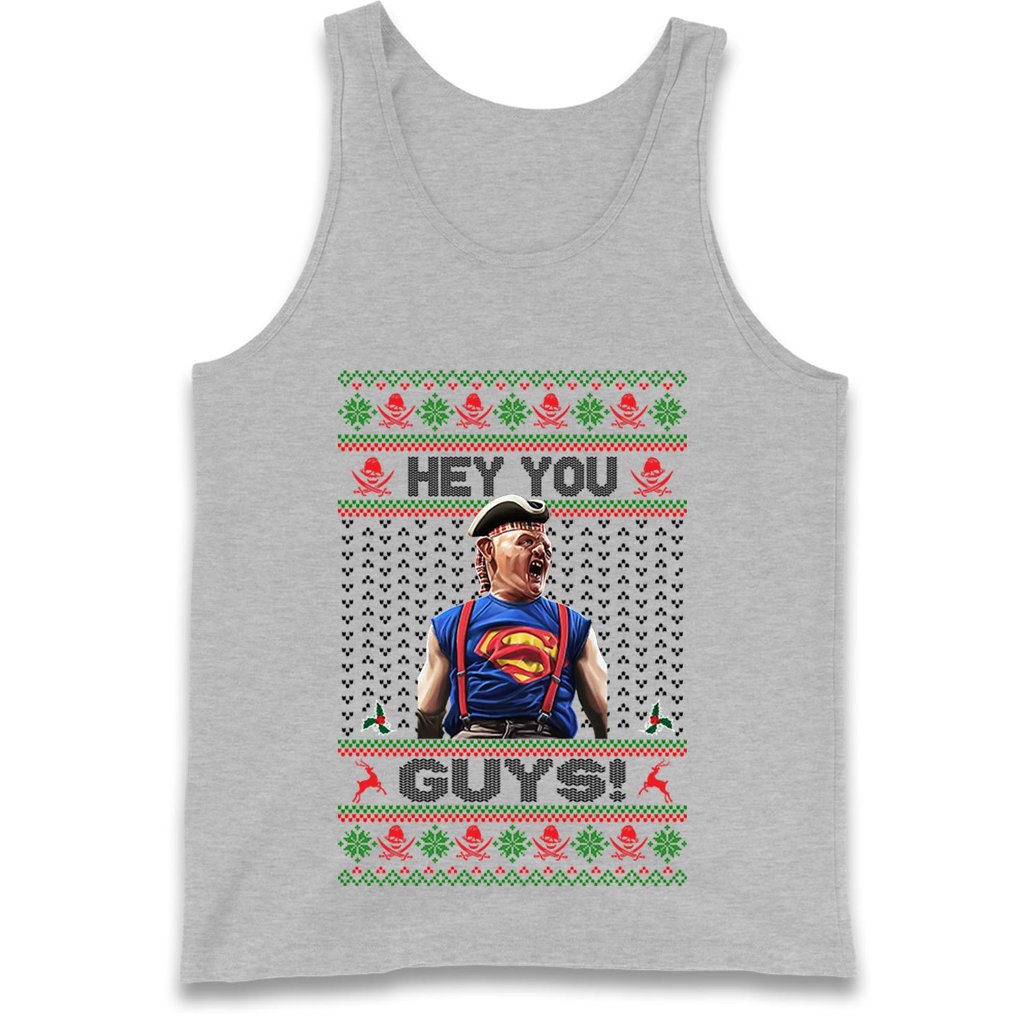 Goonies Sloth Christmas Tank Top