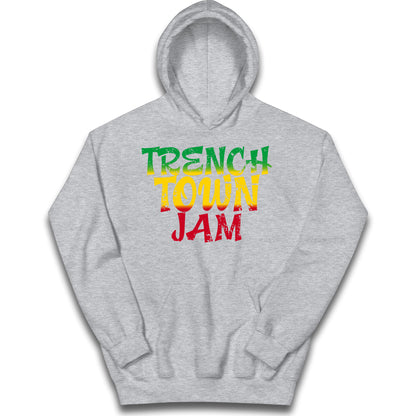 Trench Town Jamaica  Kids Hoodie