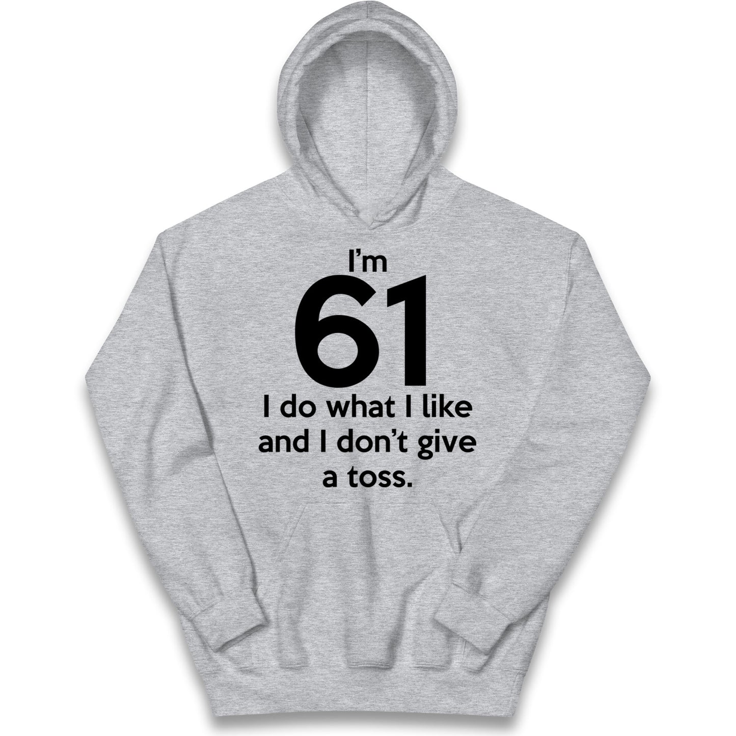 61th Birthday Kids Hoodie