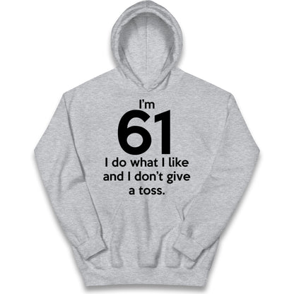 61th Birthday Kids Hoodie