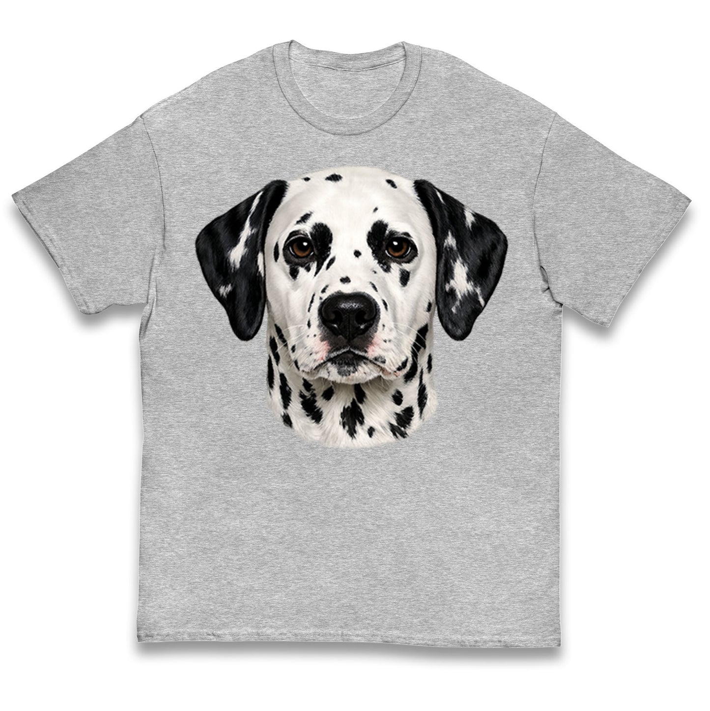 Dalmatian Dog Face Kids T Shirt 