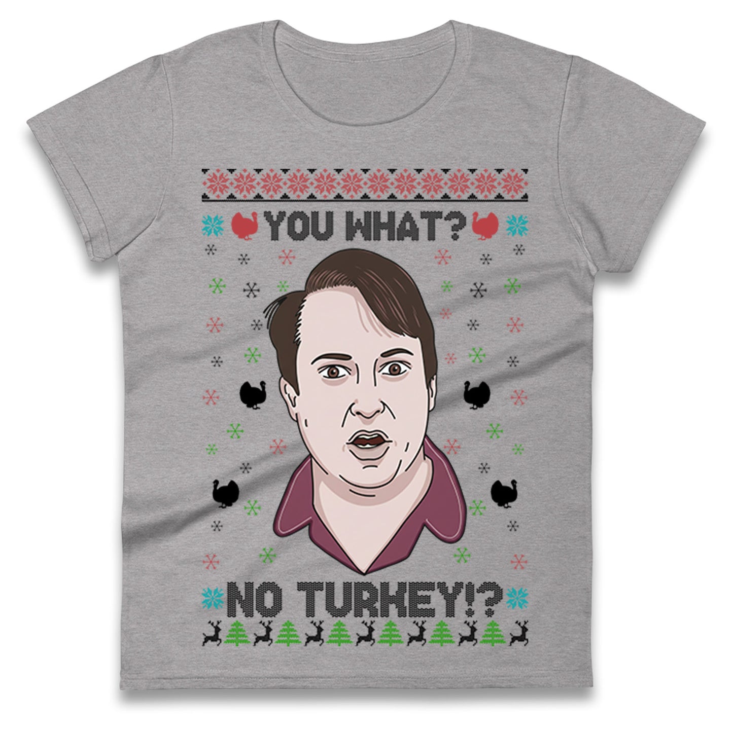 Peep Show Christmas Ladies T Shirt