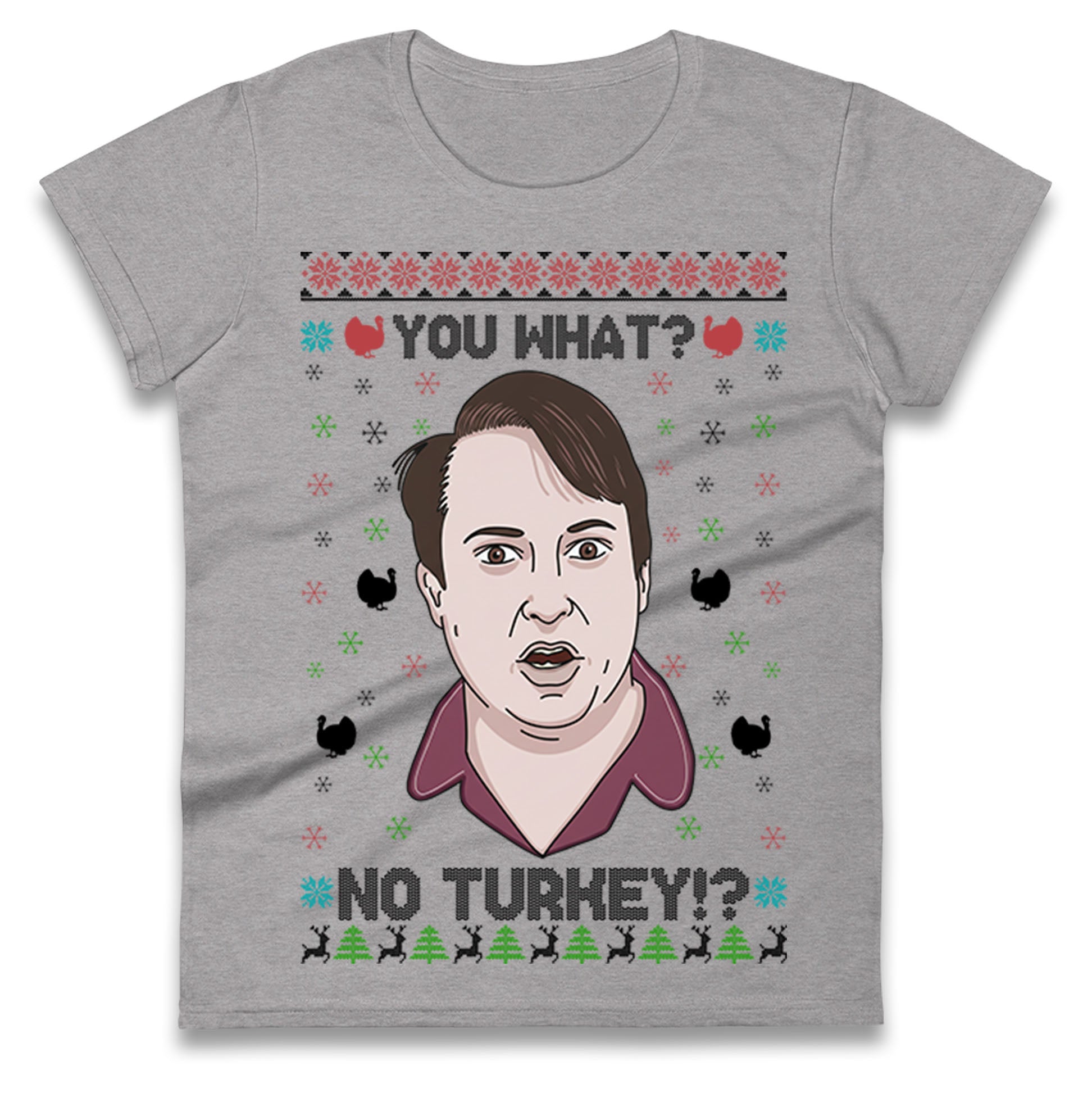 Peep Show Christmas Ladies T Shirt