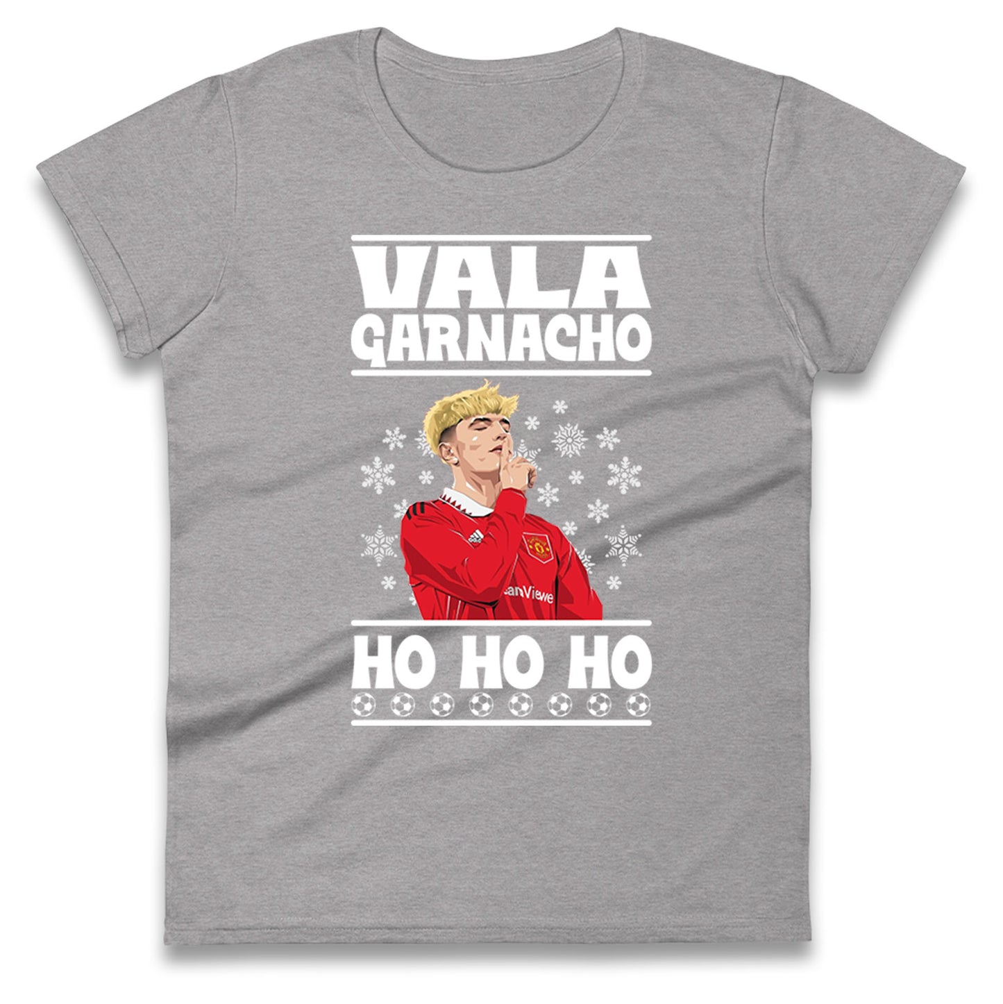 alejandro garnacho christmas womens t shirt