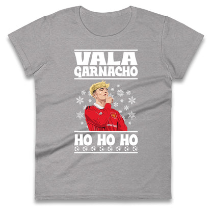 alejandro garnacho christmas womens t shirt