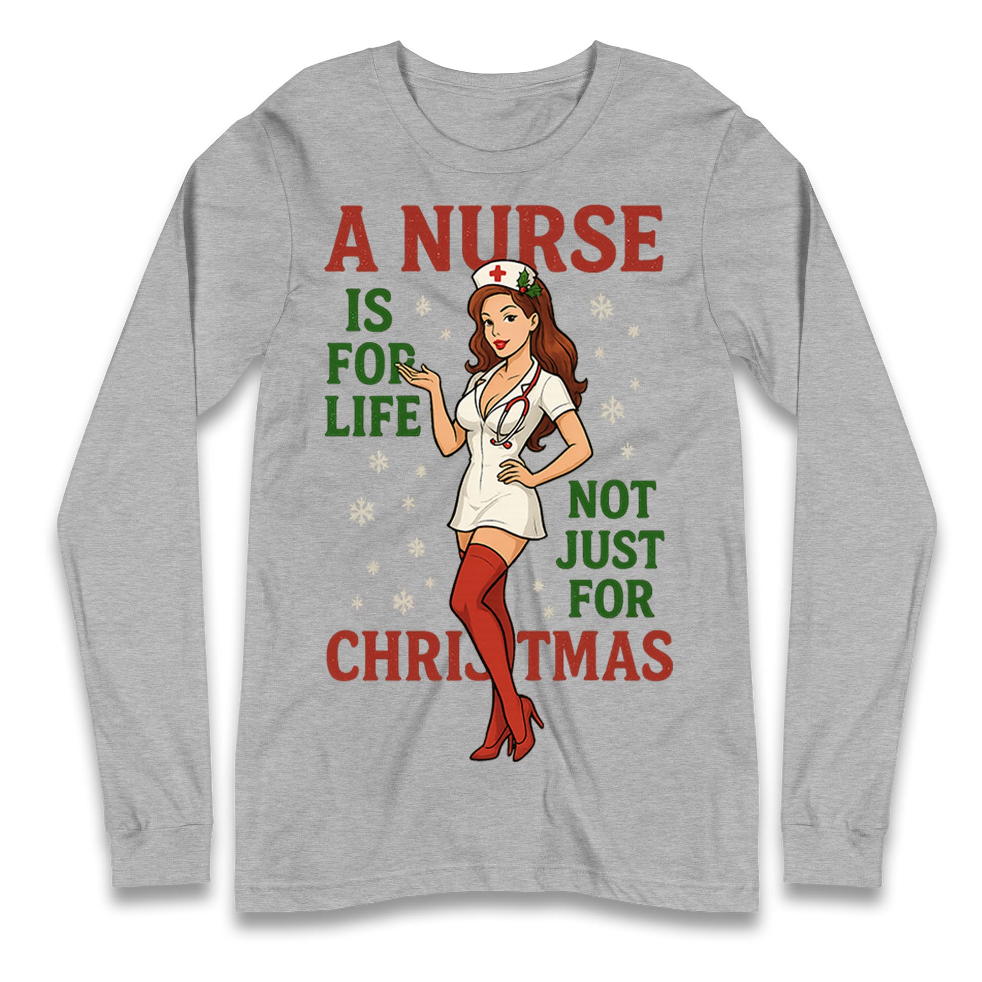 Nurse Christmas Longsleeve T Shirt