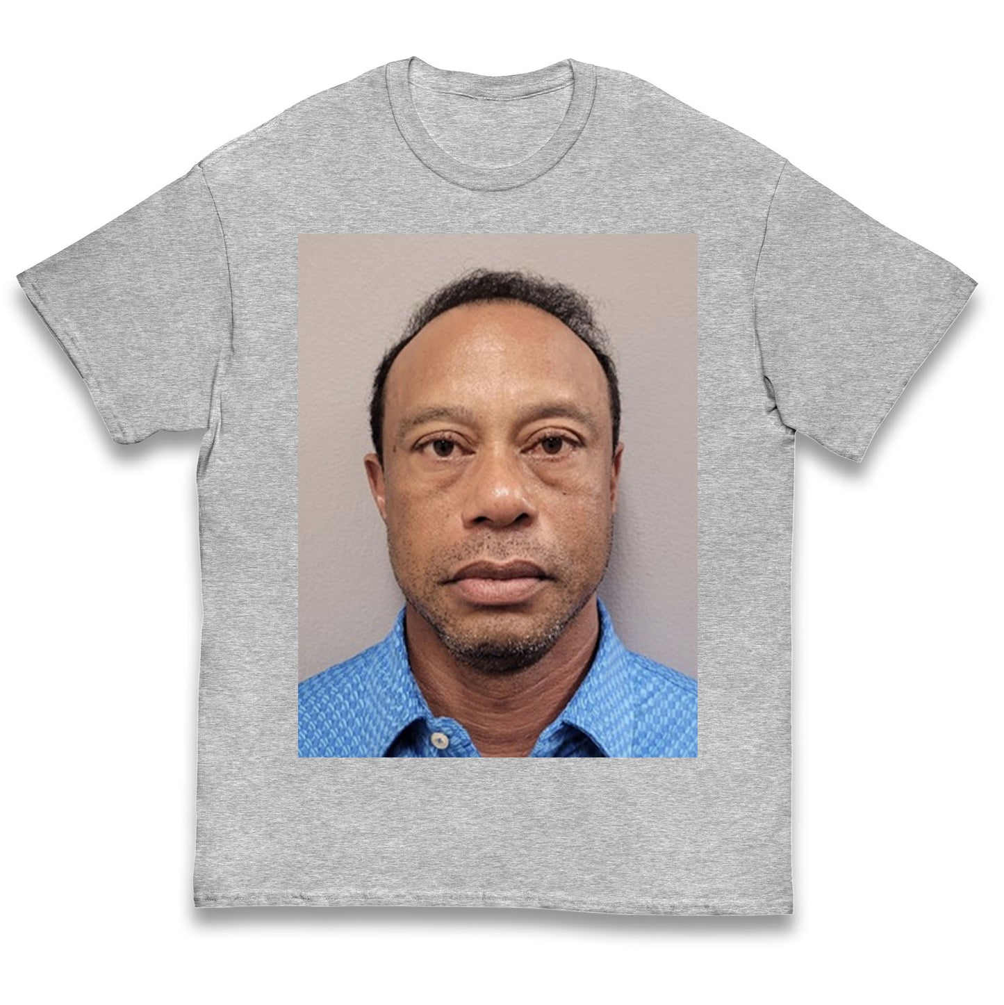 Tiger Woods Mugshot Kids T Shirt