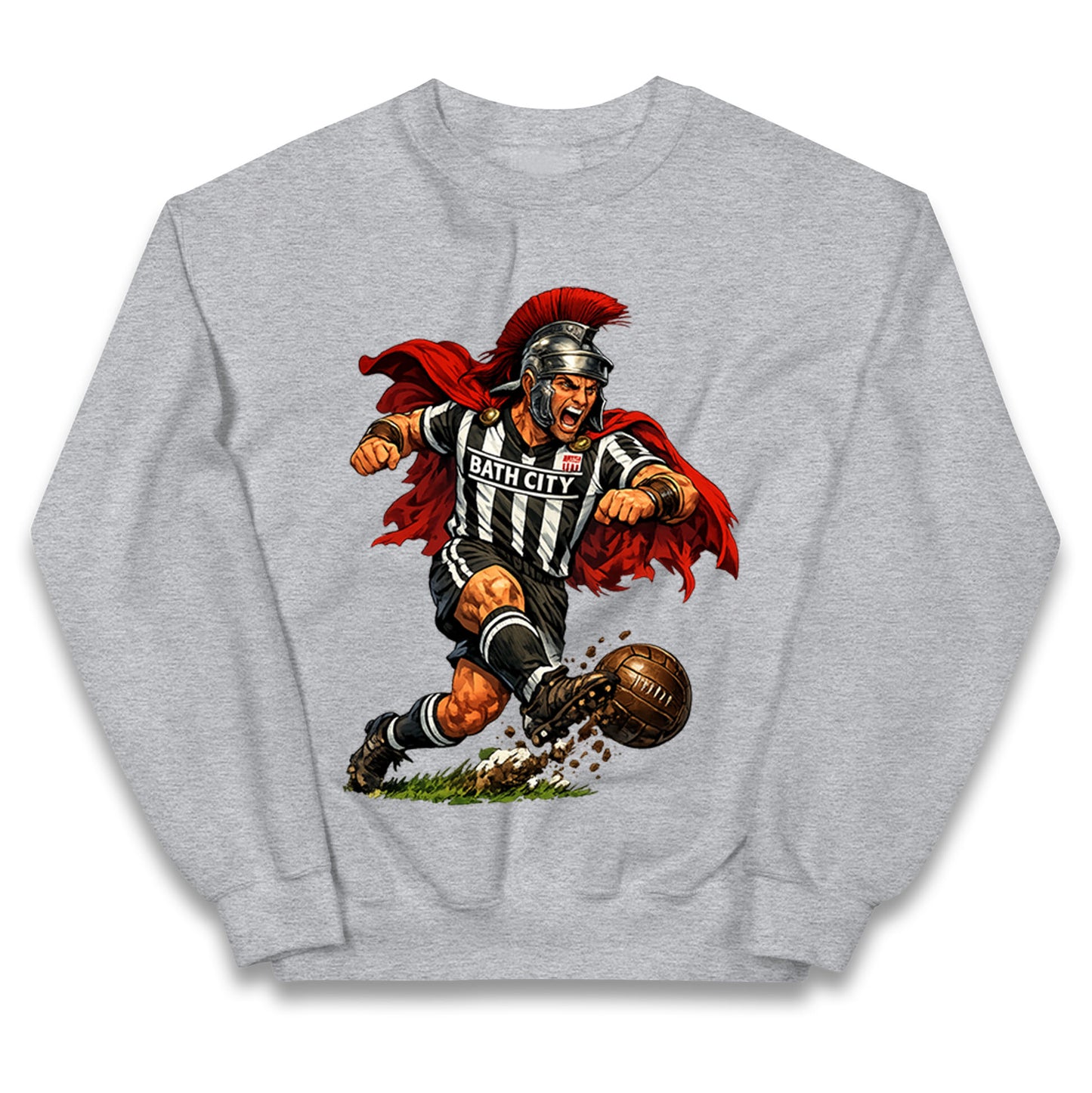 Retro Bath City Football Kids Jumper