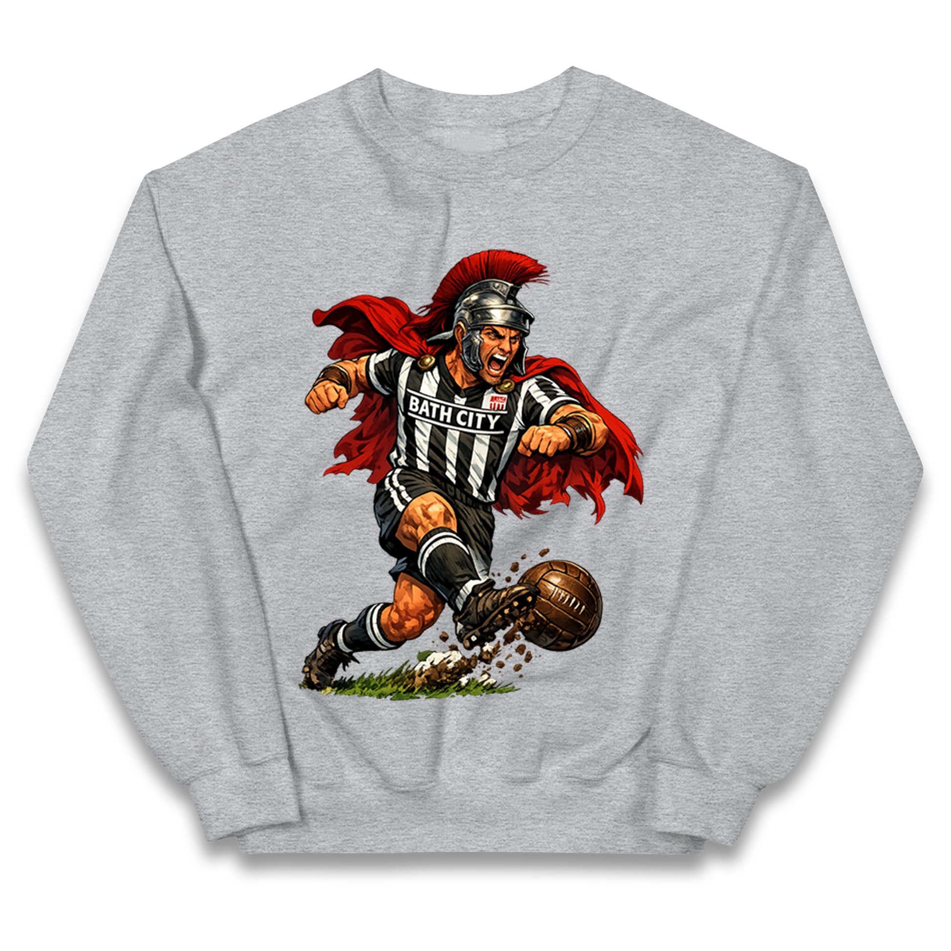 Retro Bath City Football Kids Jumper