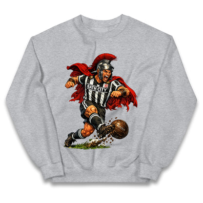 Retro Bath City Football Kids Jumper