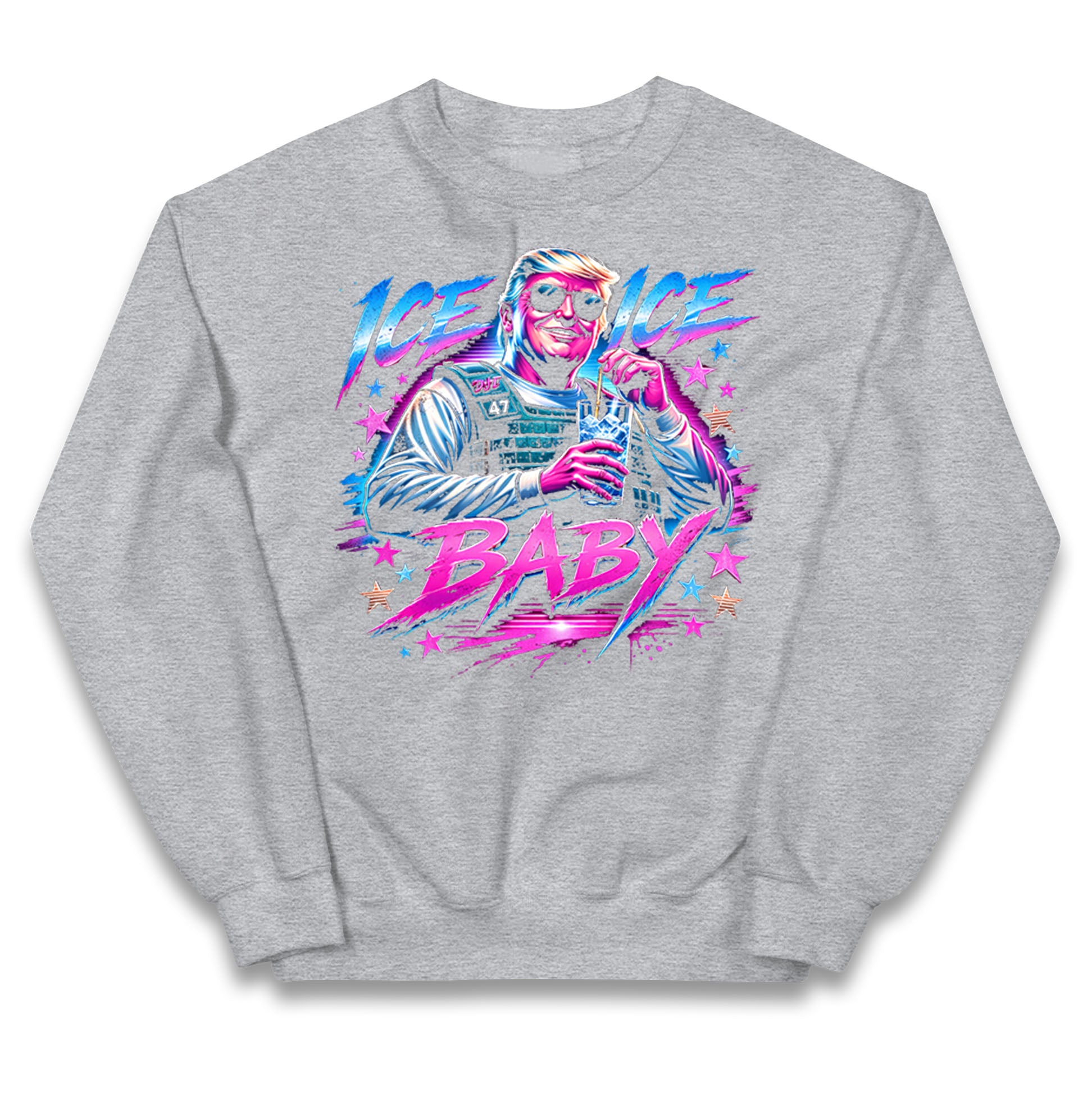 Donald Trump Ice Ice Baby Kids Jumper