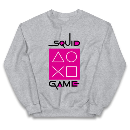 Squid Game Shapes kids Jumper