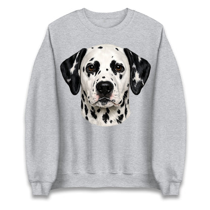 Dalmatian Dog Face Jumper