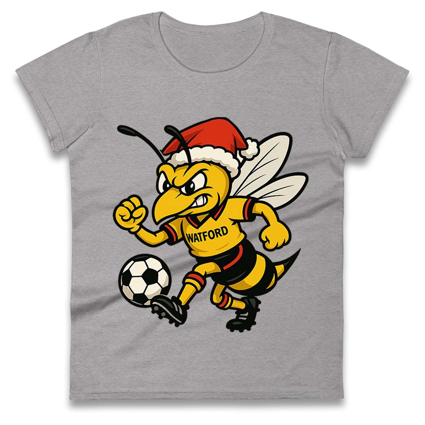 Watford Christmas Ladies T Shirt