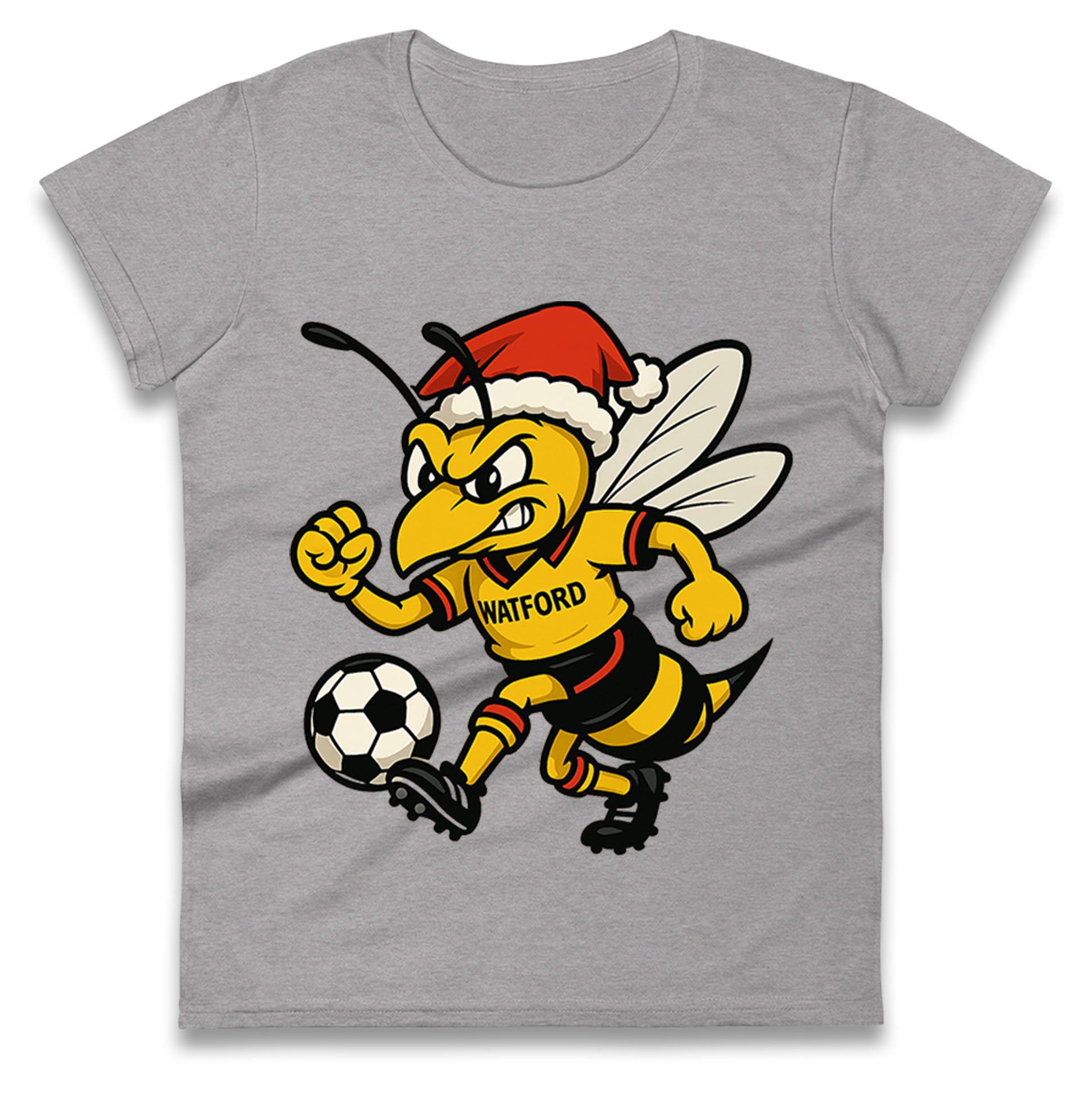 Watford Christmas Ladies T Shirt