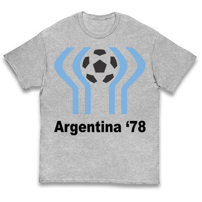 Argentina Mascot Kids T Shirt 