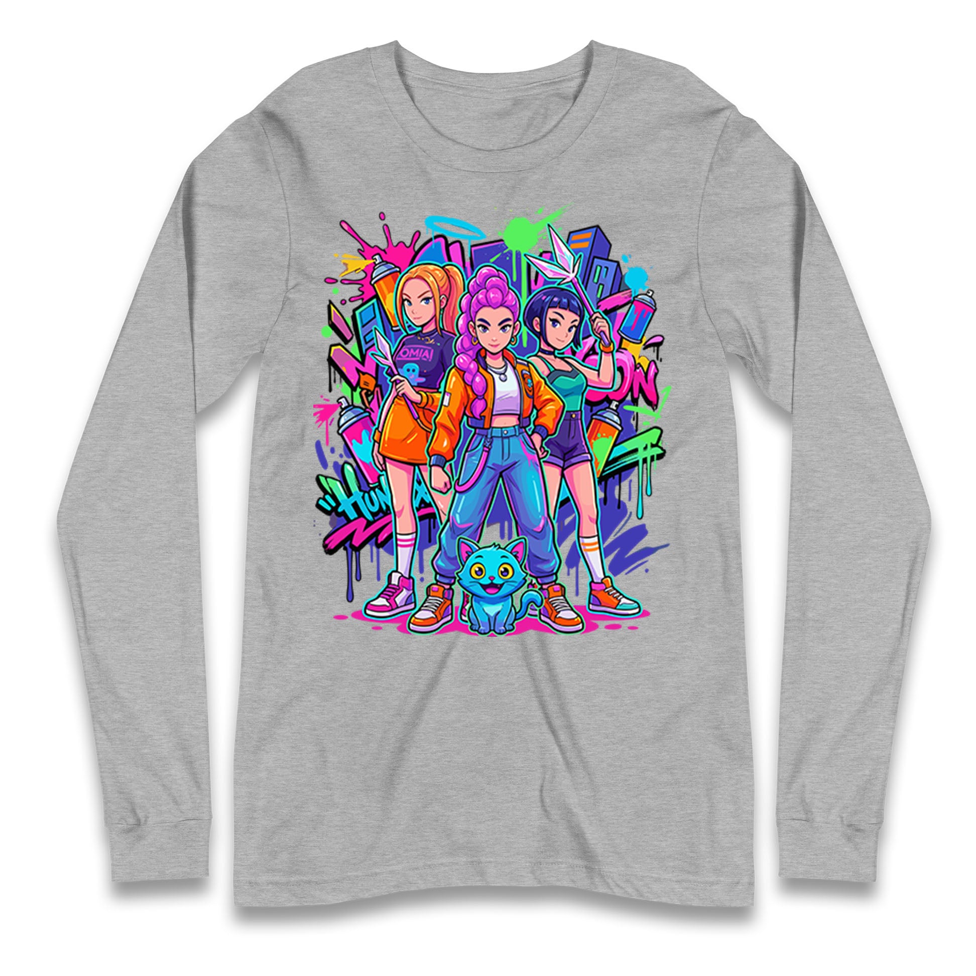 Demon Hunters Longsleeve T Shirt 