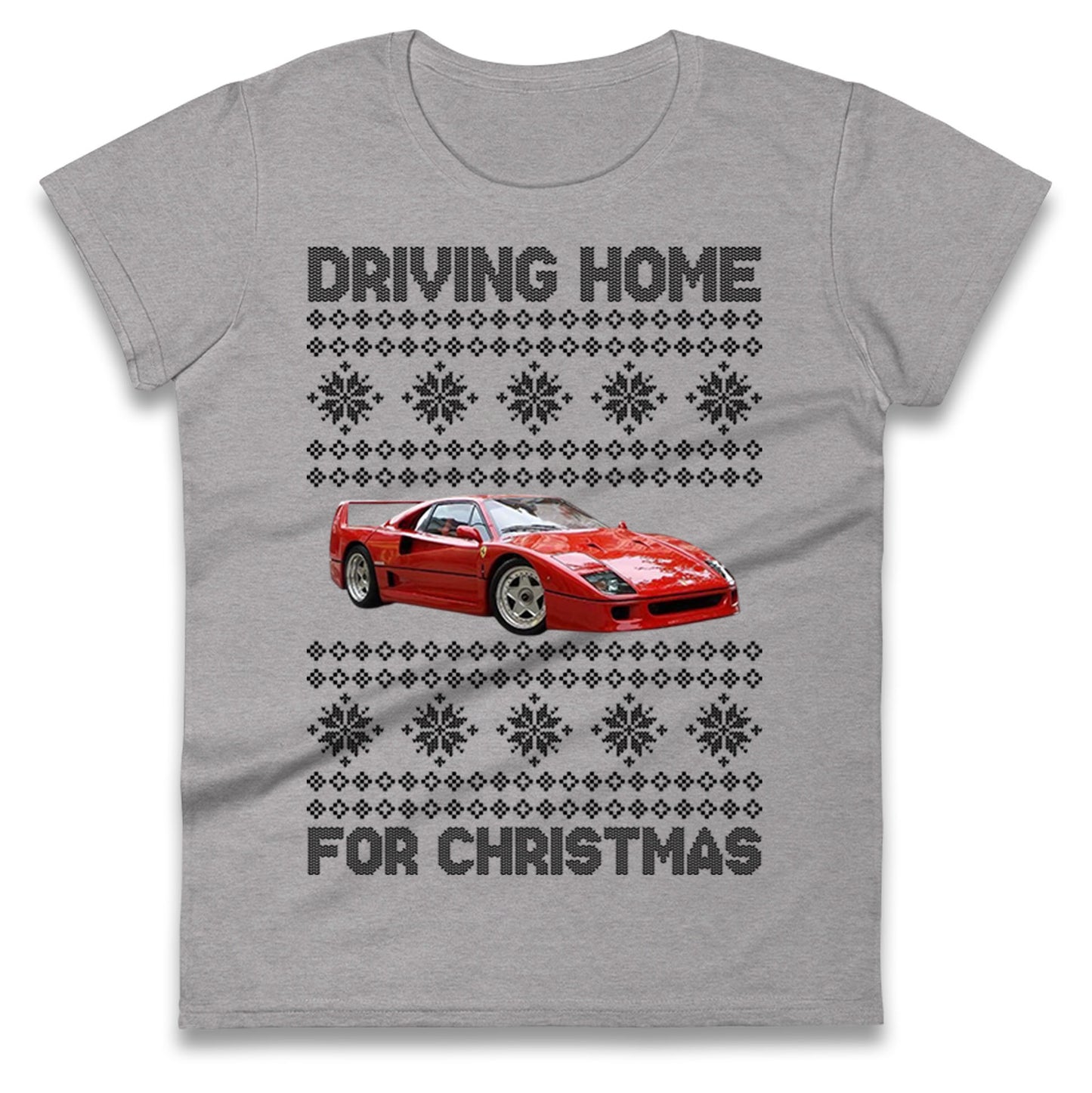 Formula 1 Christmas Ladies T Shirt