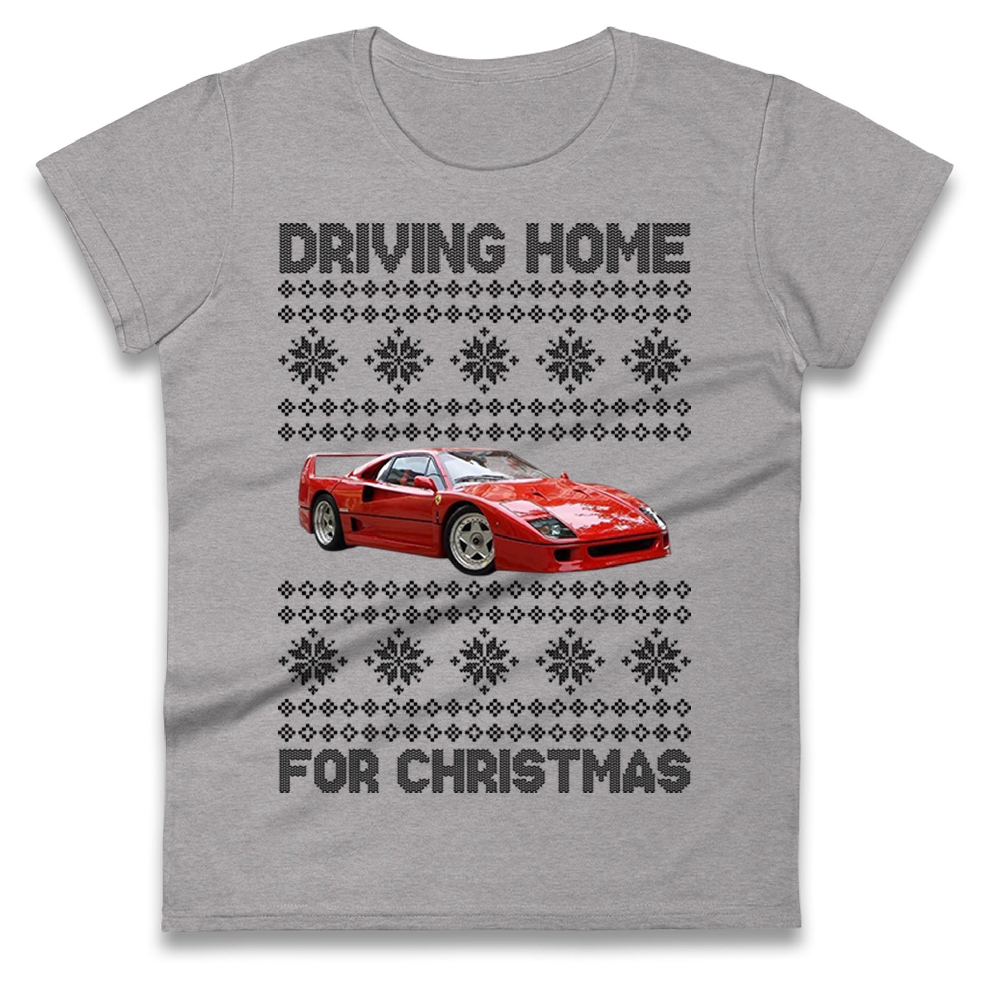 Formula 1 Christmas Ladies T Shirt