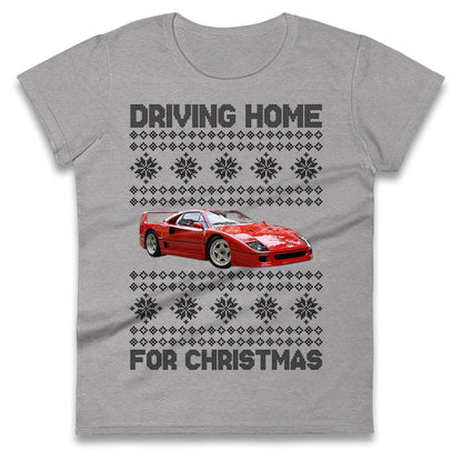 Formula 1 Christmas Ladies T Shirt