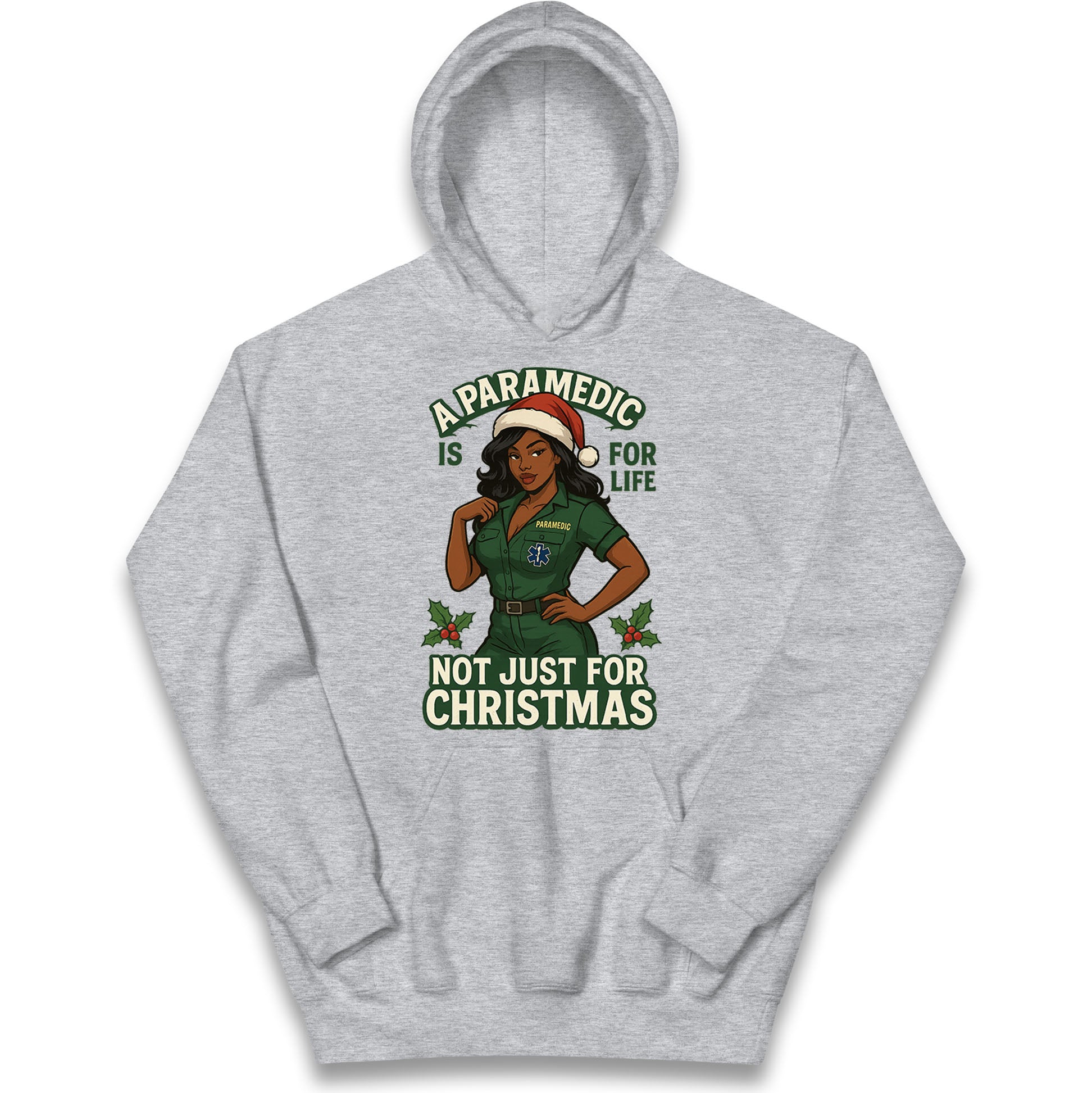 Paramedic Christmas Kids Hoodie