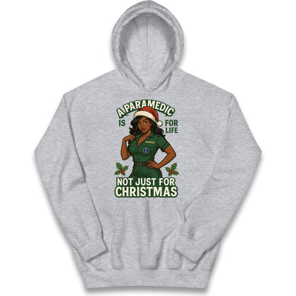 Paramedic Christmas Kids Hoodie