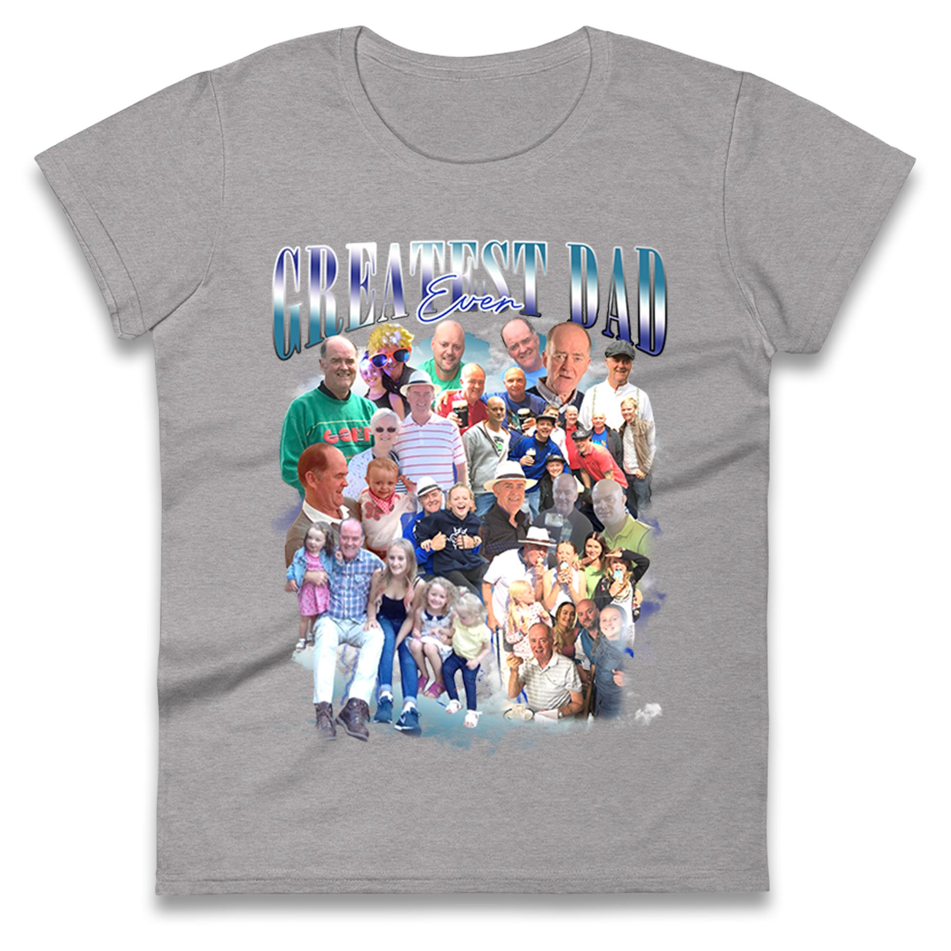 Fathers Day Personalised Ladies T Shirt