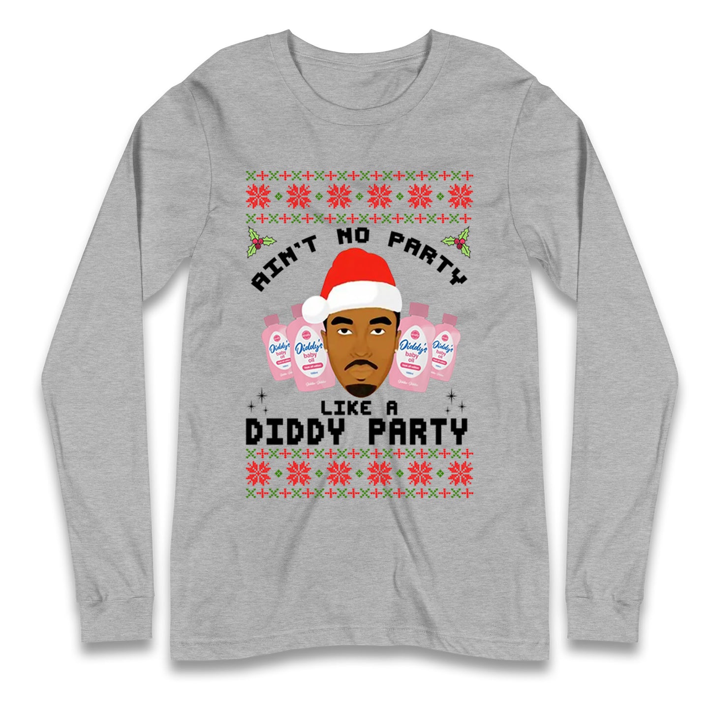Diddy Christmas Longsleeve T Shirt