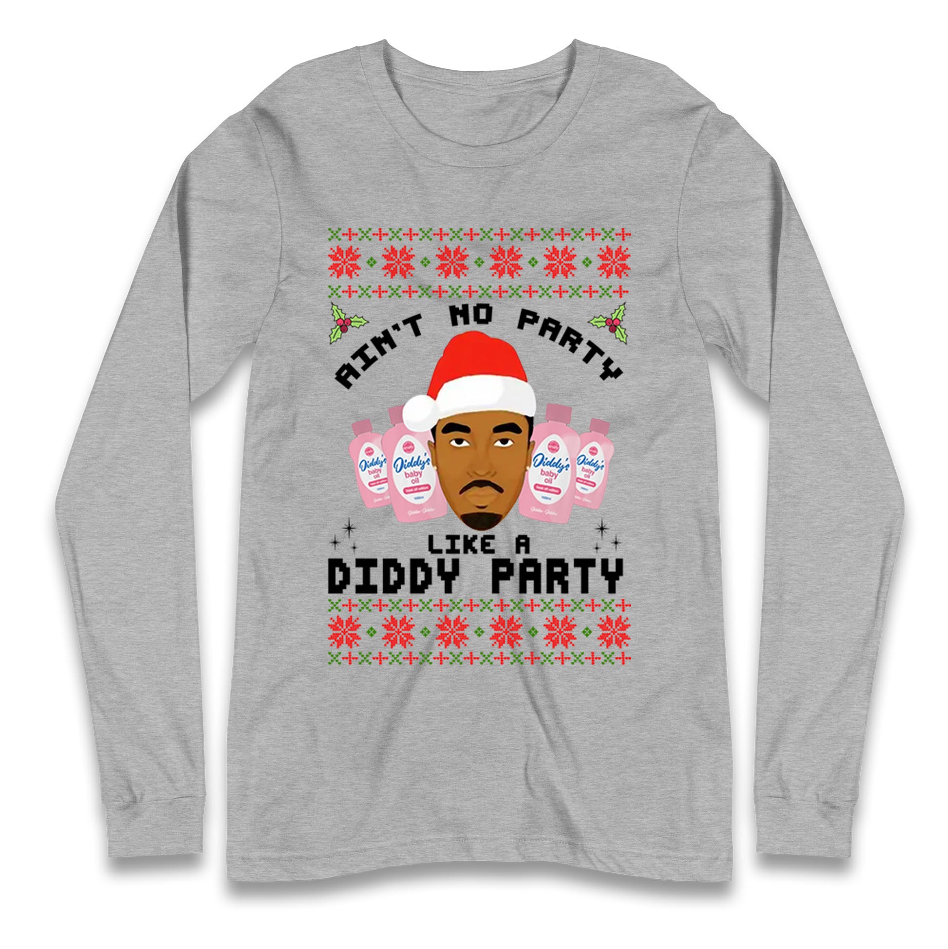 Diddy Christmas Longsleeve T Shirt