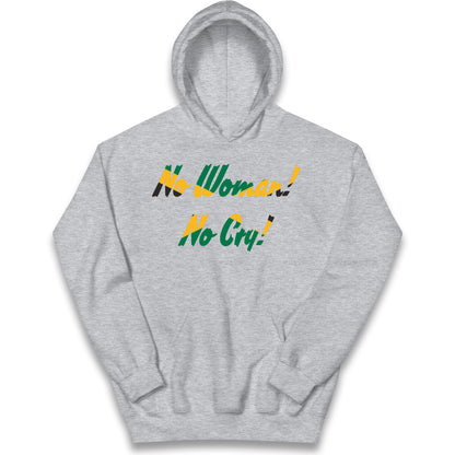 No Woman No Cry Kids Hoodie