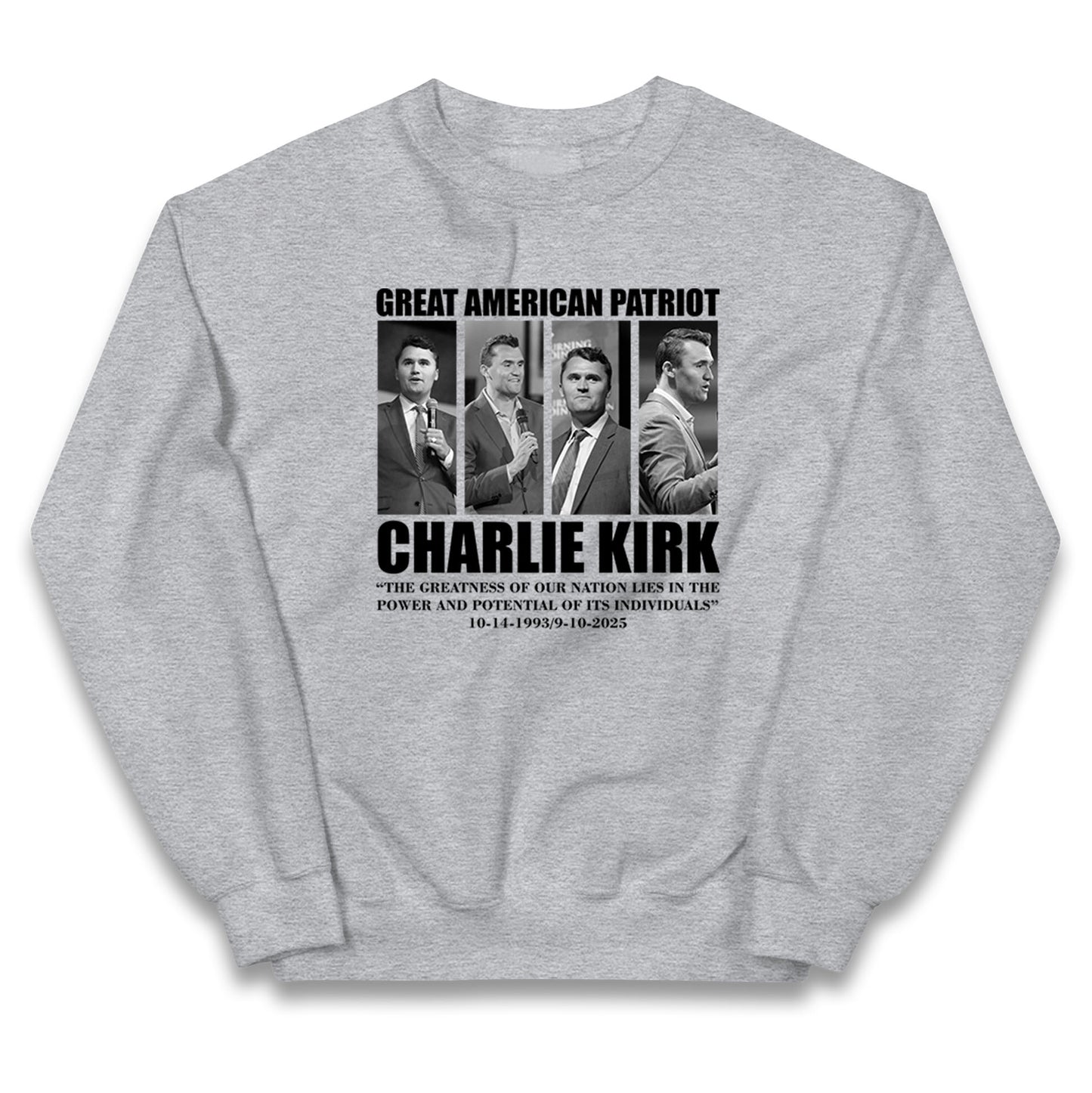 Charlie Kirk Kids Jumper