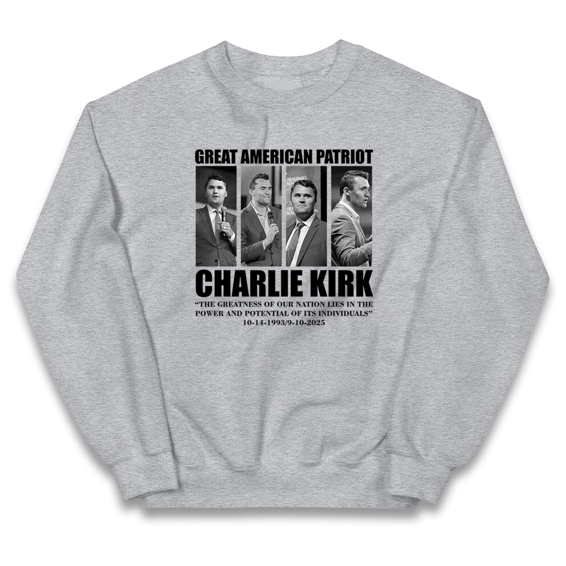 Charlie Kirk Kids Jumper