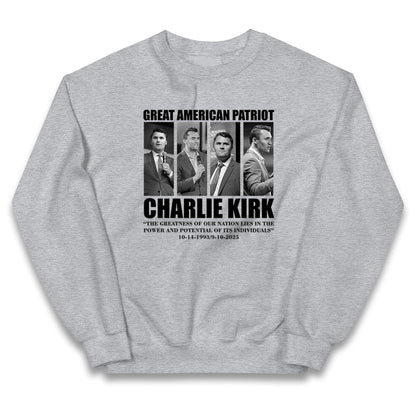 Charlie Kirk Kids Jumper