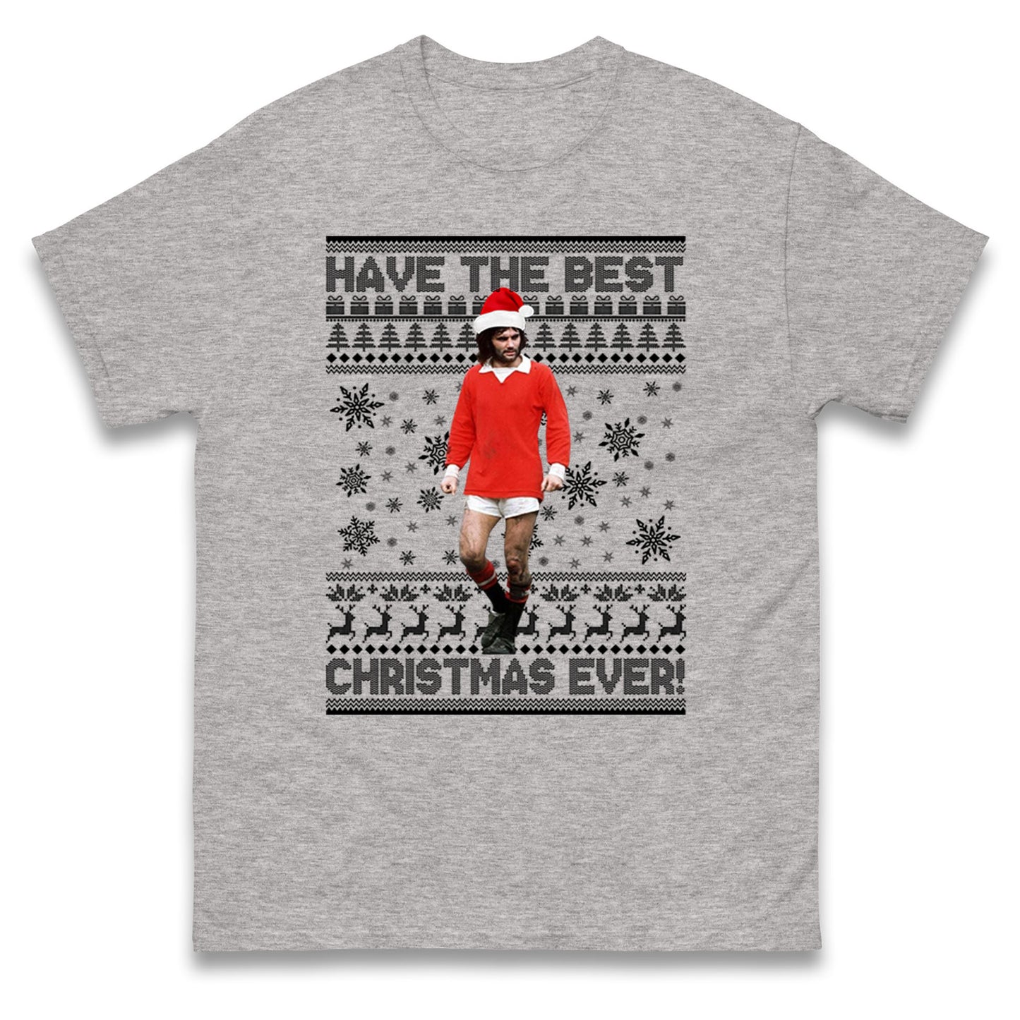 Christmas George Best T Shirt