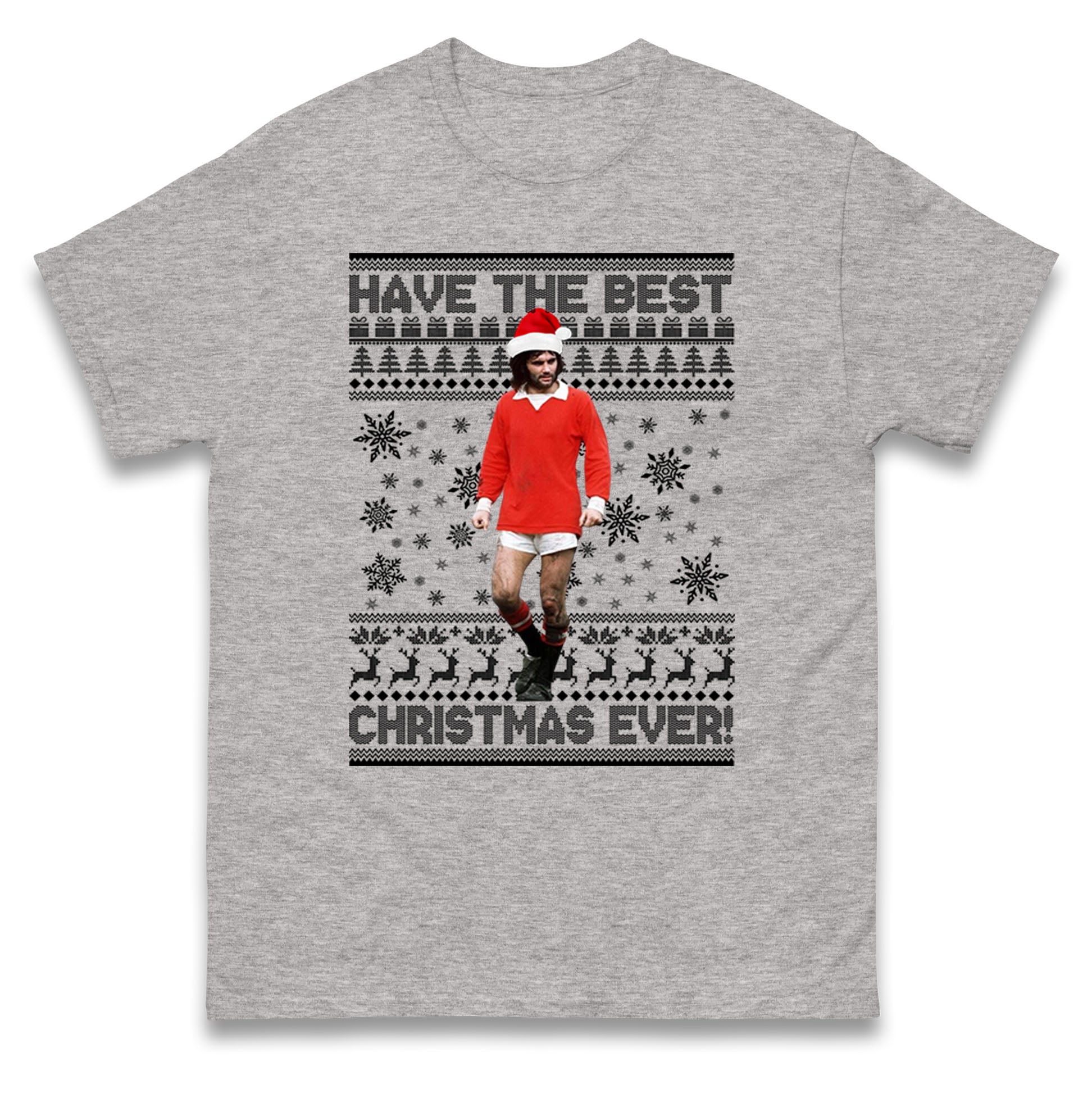 Christmas George Best T Shirt