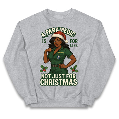 Paramedic Xmas Kids Jumper