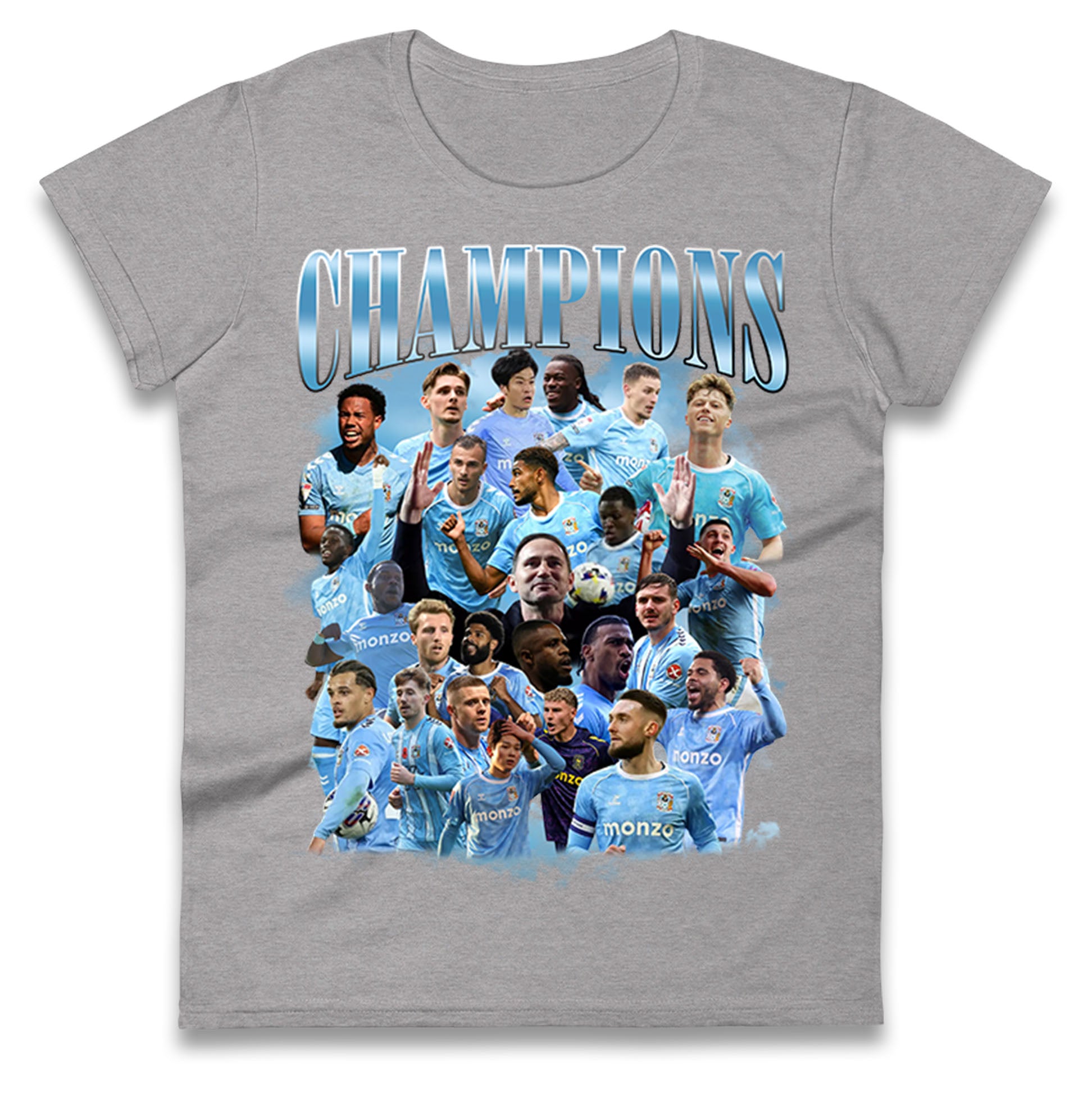 Coventry City Football Ladies T Shirt