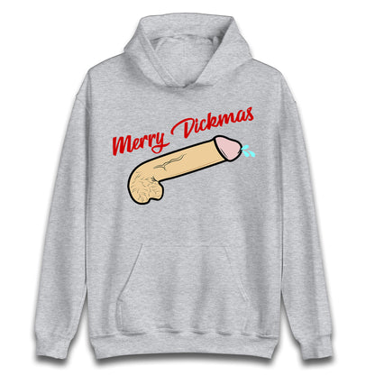 Merry Dickmas Funny Hoodie